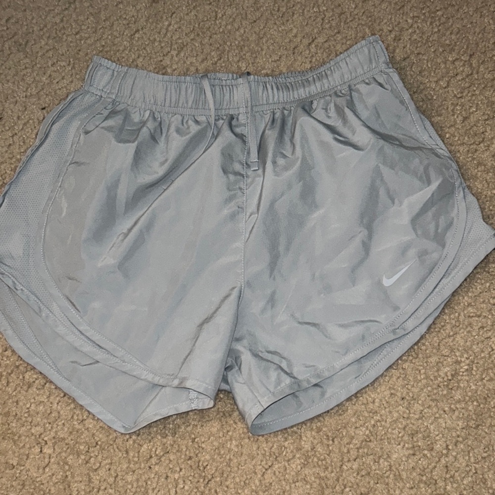Grey Nike dri-fit shorts